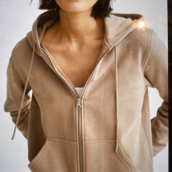 H&M Jackets & Blazers - H&M oversized beige zip up